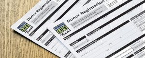 One form is all it takes to become an organ donor