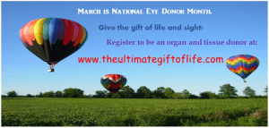 March Donor month