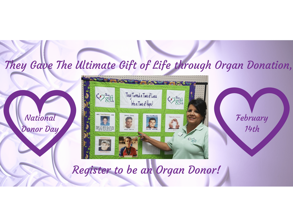 They Gave the Ultimate Gift of Life Through Organ Donation-Feb 2018