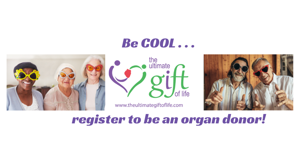 Be cool this summer, register to be an organ donor!